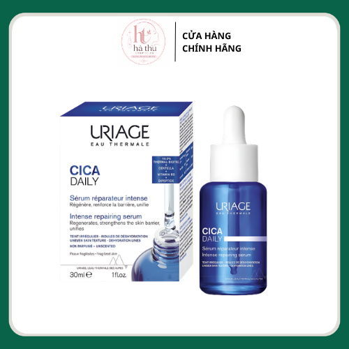 SERUM DƯỠNG ẨM , GIÚP DA SÁNG MỊN URIAGE BARIEDERM - CICA DAILY SERUM 30ML
