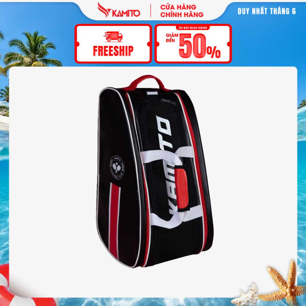 Túi Pickleball Kamito Elite Tour Bag, Balo Túi Đựng Vợt Pickleball, Size 59cm, Vải cao cấp