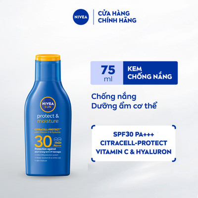 Sữa Chống Nắng NIVEA SUN Bảo Vệ Da Chuyên Sâu SPF30 75ml - 85597