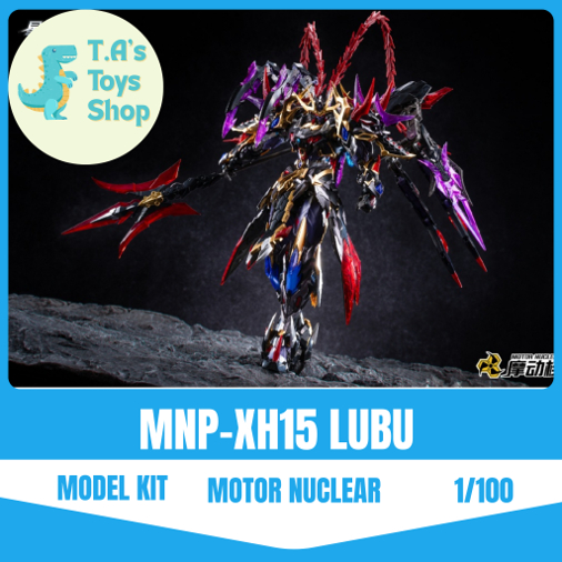 [CÓ SẴN] Mô hình đồ chơi lắp ráp 1/100 MNP-XH15 Lubu - Lữ Bố hãng Motor nuclear