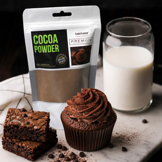 Bột Cacao Nguyên Chất Belcholat 100% Không Đường Pha Uống Làm Bánh Tại Nhà Cacao Nóng