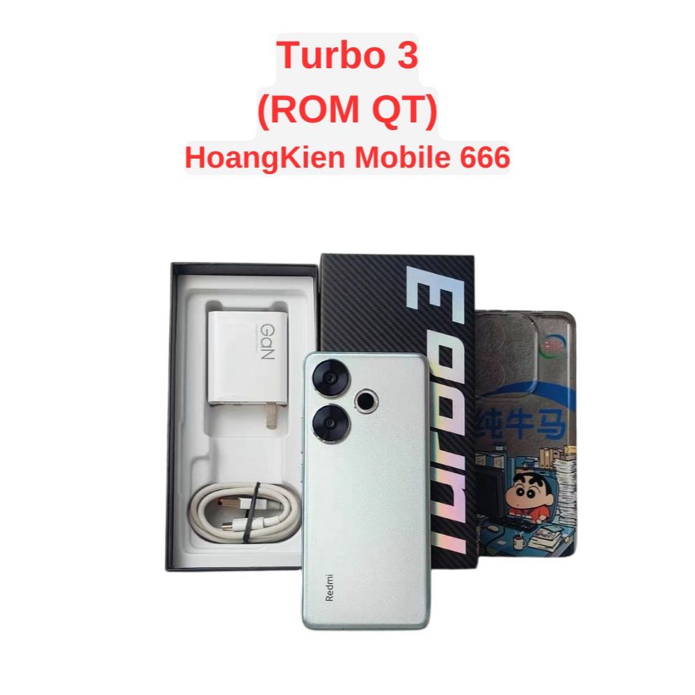 Điện thoại Xiaomi Redmi Turbo 3 qua sử dụng Snapdragon 8s Gen 3
