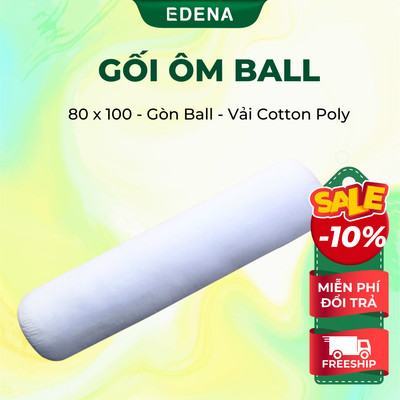 Edena Ruột Gối Ôm Gòn Ball Kích Cỡ 80x100cm