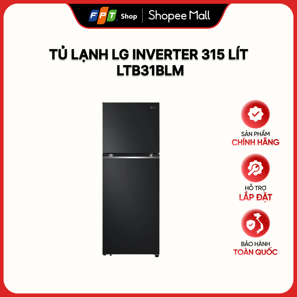 Tủ lạnh LG Inverter 315 lít LTB31BLM
