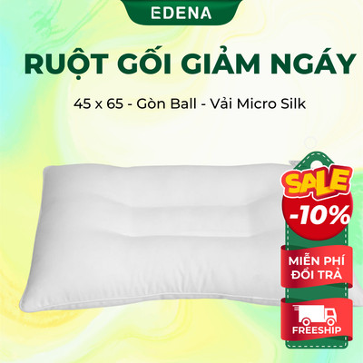 Ruột Gối Giảm Ngáy Edena 45x65cm - Giao Màu Ngẫu Nhiên