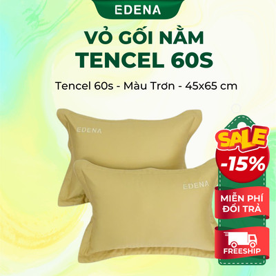 Cặp vỏ gối Tencel Everyday nhiều màu kích thước 45*65 cm