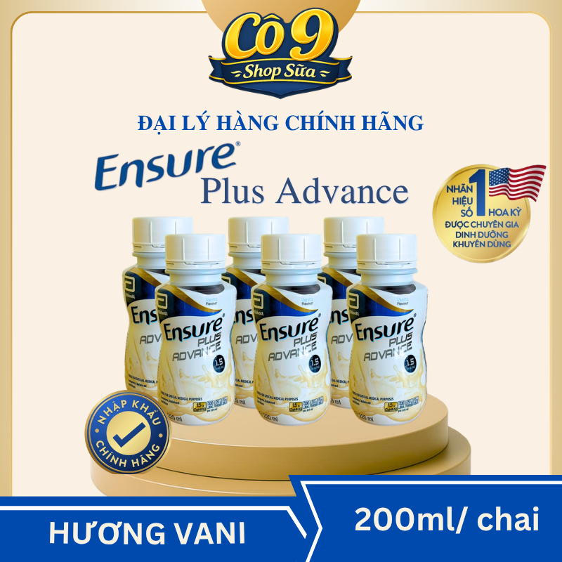 Thực phẩm dinh dưỡng y học: Ensure Plus Advance 220ml