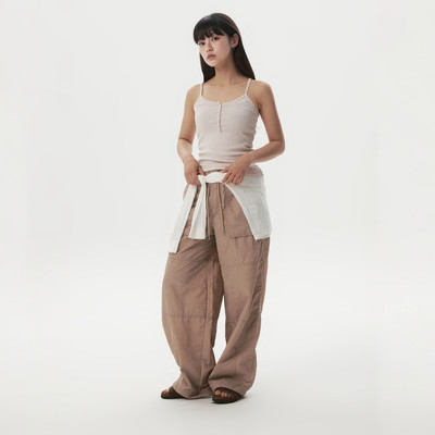 Quần WHO.A.U Pigment Nylon Pants(F)_WHTAG2432F