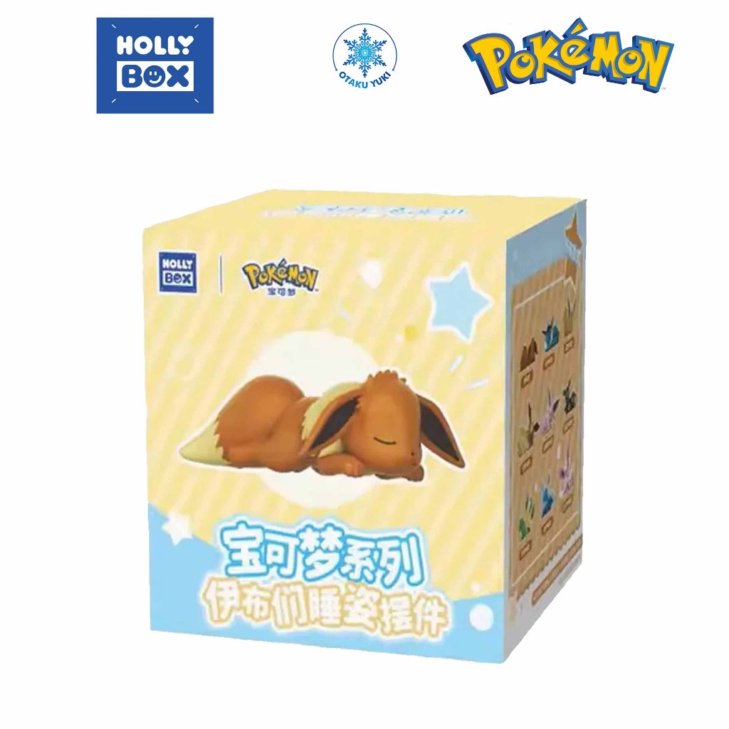 Mô Hình Blind Box Eevee Sleeping Position Series (Holly Box)