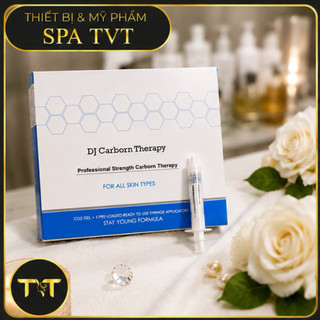 Mặt nạ thải độc CO2, thải độc da DJ CARBON THERAPY(5 ống , 5 mặt nạ)
