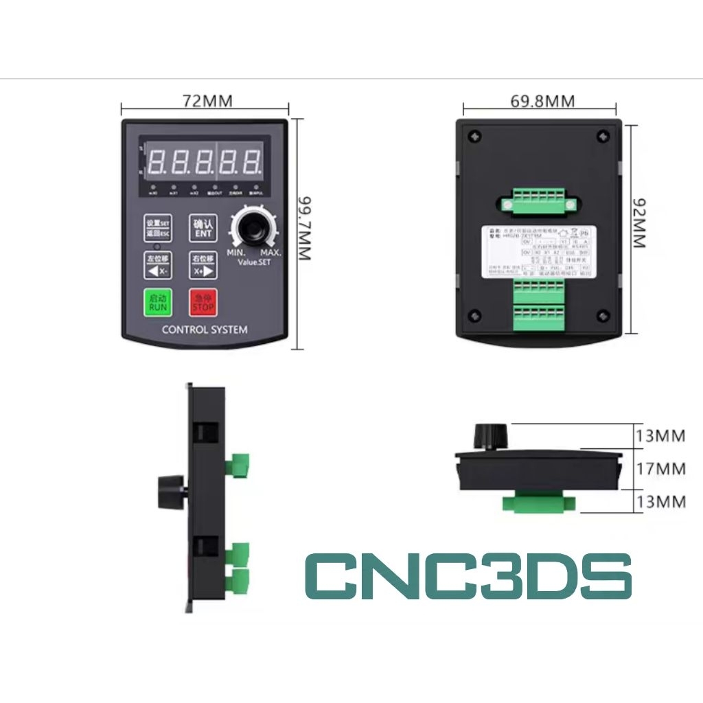 HF020 Mạch điều khiển động cơ bước / servo truyền thông RS485