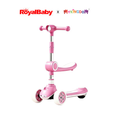 Xe Scooter 3 Bánh Royalbaby 2 Trong 1 Màu Hồng SCOOTER RB-SD2/PI
