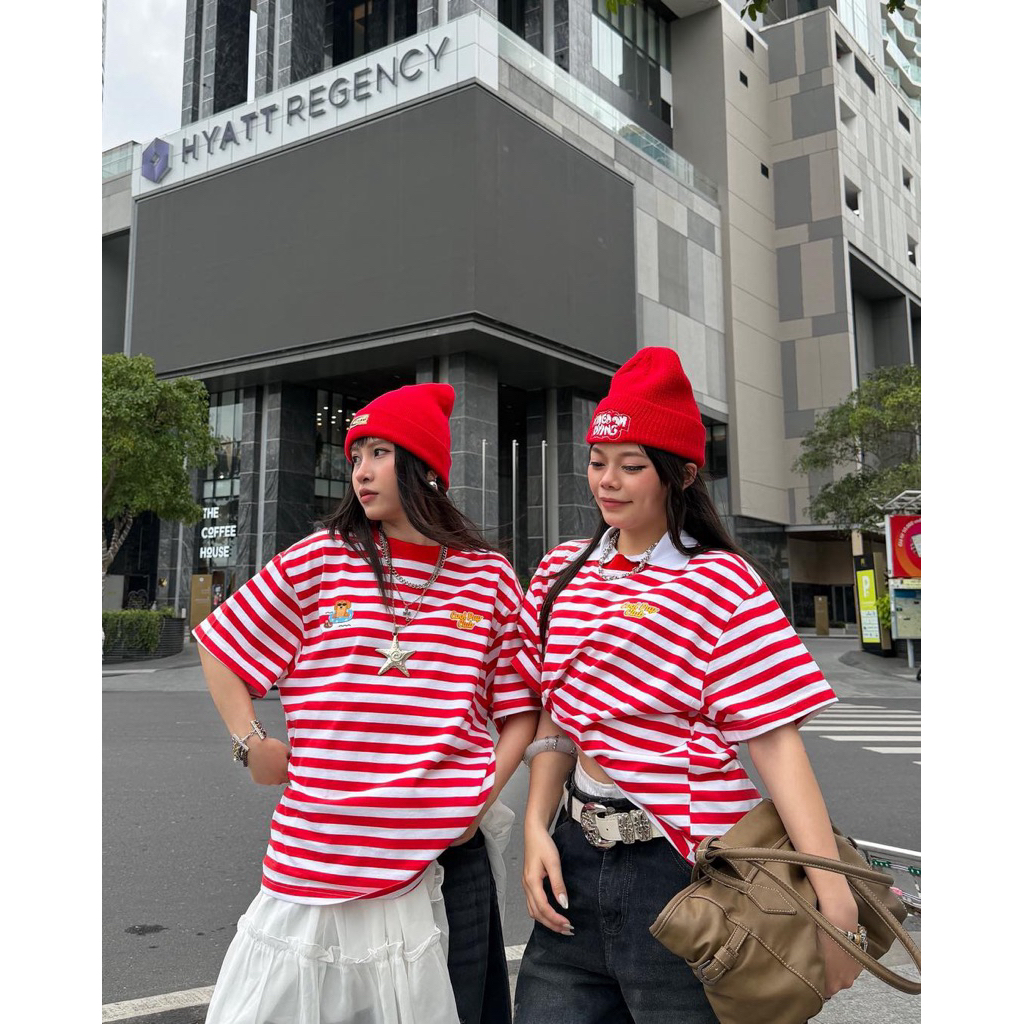 Áo Thun Boxy Sọc Ngang Cool Pup Club Local Brand Homiesstu, Áo Nam Nữ Unisex Menswear Hot Trend 2025 | BigBuy360 - bigbuy360.vn