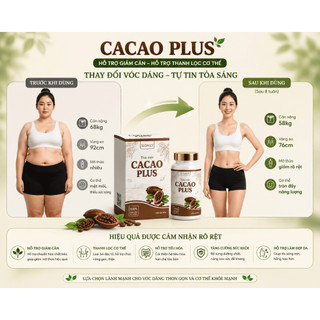 [Cocoa plus] GIẢM CÂN Cacao PLUS - giảm cân cấp tốc THUOCTOT247