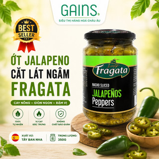 Ớt Jalapeno cắt lát ngâm 350g - Fragata