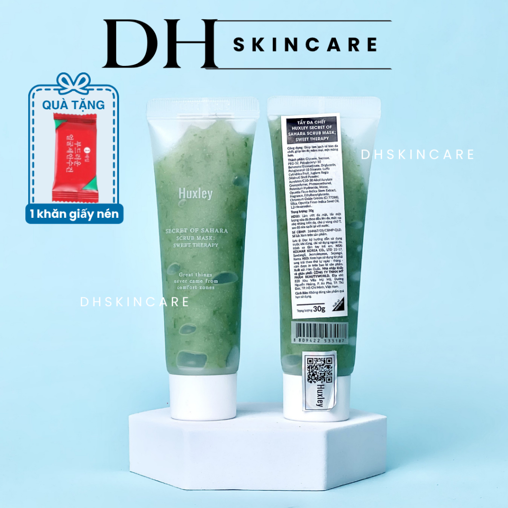 Tẩy da chết Huxley Scrub Mask Sweet Therapy 120g Dhskincare Dhskincare