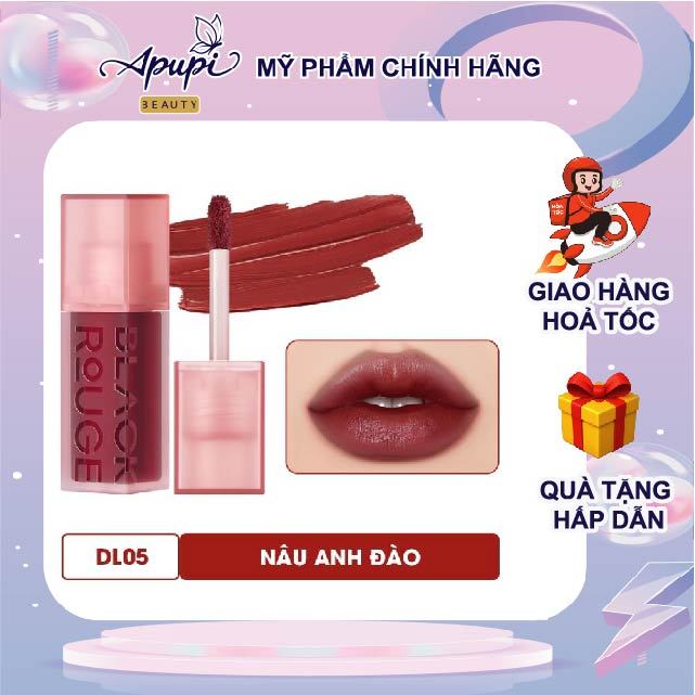 XẢ KHO - Son Tint Black Rouge DL05 Taro Layer - Đỏ Nâu Cherry 4.1g (Date 09/2027)
