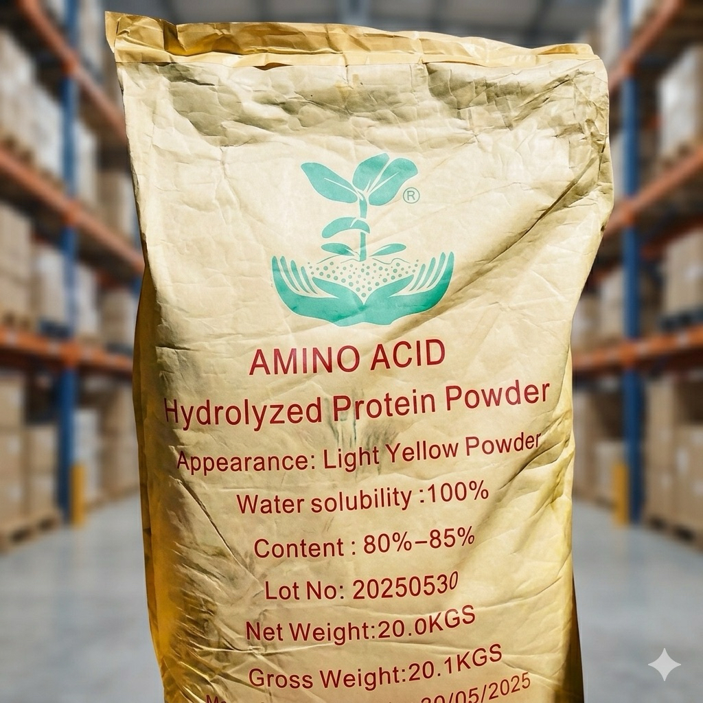 bao 20kg amino acid 80% - đạm cá - bao bất kỳ đúng hàm lượng