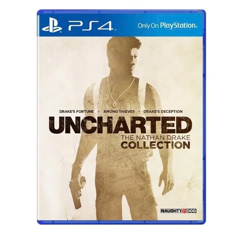 💝SIÊU 𝑹𝑬̉💝 Đĩa Game PS4/5- Uncharted The Nathan Drake Collection hệ AII/US (LIKENEW 99,5%)