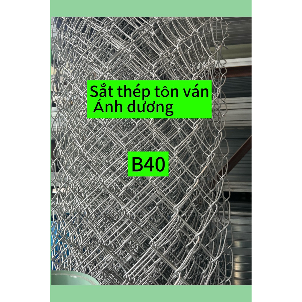 (Khổ 1M_dài 5m-10m) Lưới B40(ô 7,8cm), lưới sắt quây gà, lưới rào vườn