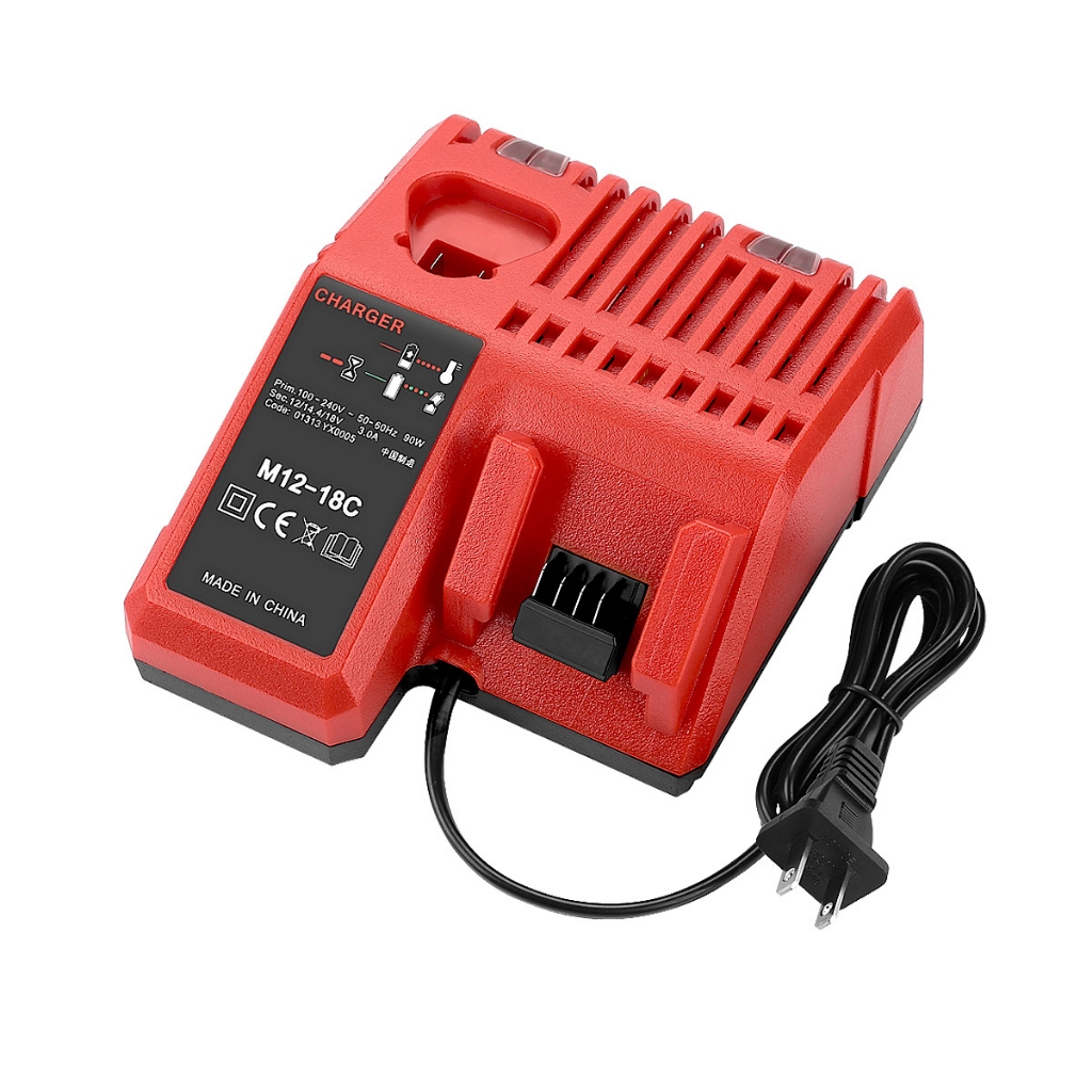 Sạc pin MILWAUKEE 12V-18V M12-18C Li-ion nhận mạch zin