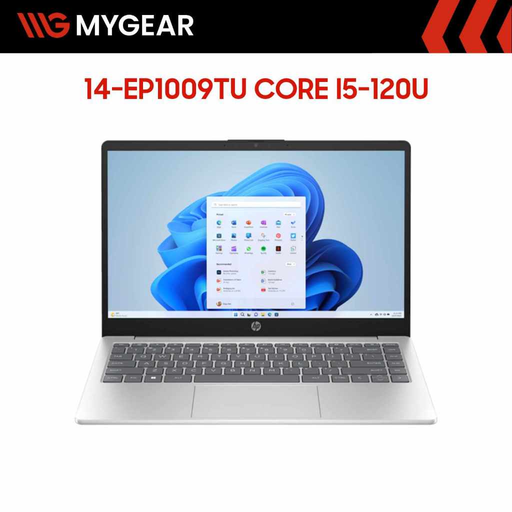 Laptop HP 14-ep1009TU 9Z2W2PA Intel Core 5-120U 16GB RAM 1TB SSD 14 Inch FHD Win 11