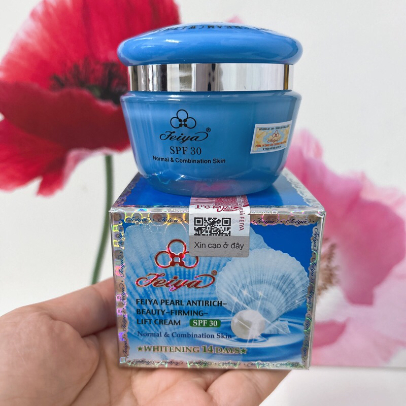 [Chính Hãng]- Kem Feiya chiết xuất ngọc trai 50gr