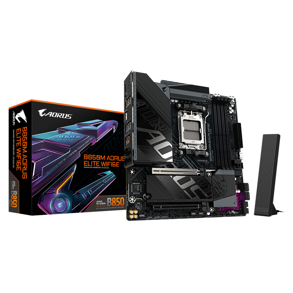 Mainboard B850M AORUS ELITE WIFI6E new chính hãng 36T