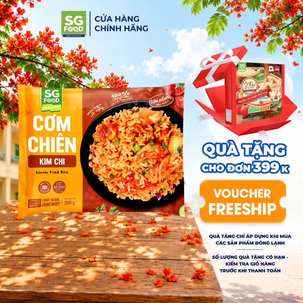 [Đông lạnh] Cơm chiên Kim chi SGFood 200g