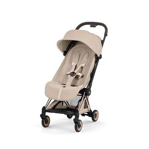 Xe Đẩy Gấp Gọn Cybex Coya 2 - Rosegold / Cozy Beige