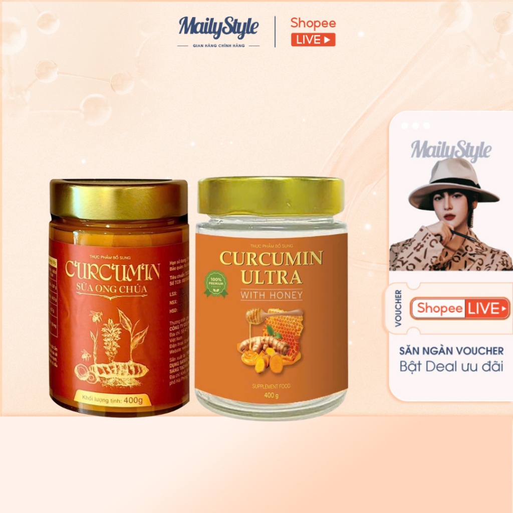 C202_Combo Cao Nghệ  Sữa Ong Chúa (M02)+Cao Nghệ Ultra With Honey (M01)