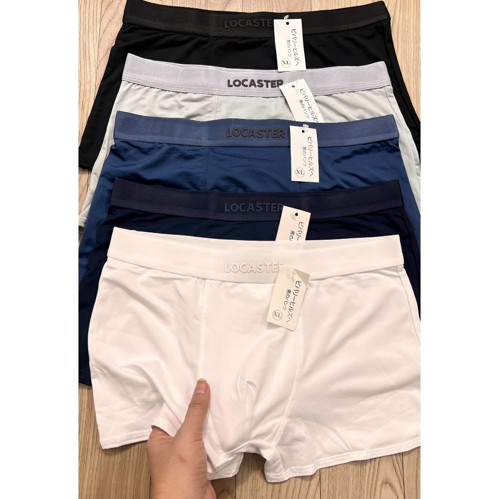 COMBO 4 Quần lót nam  mềm mát chất liệu thun lạnh thấm hút mồ hôi túi zip sang trọng  Boxer YSL