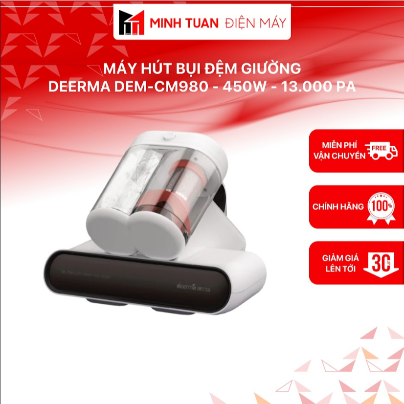 Máy hút bụi đệm giường Deerma DEM-CM980 - Hàng chính hãng