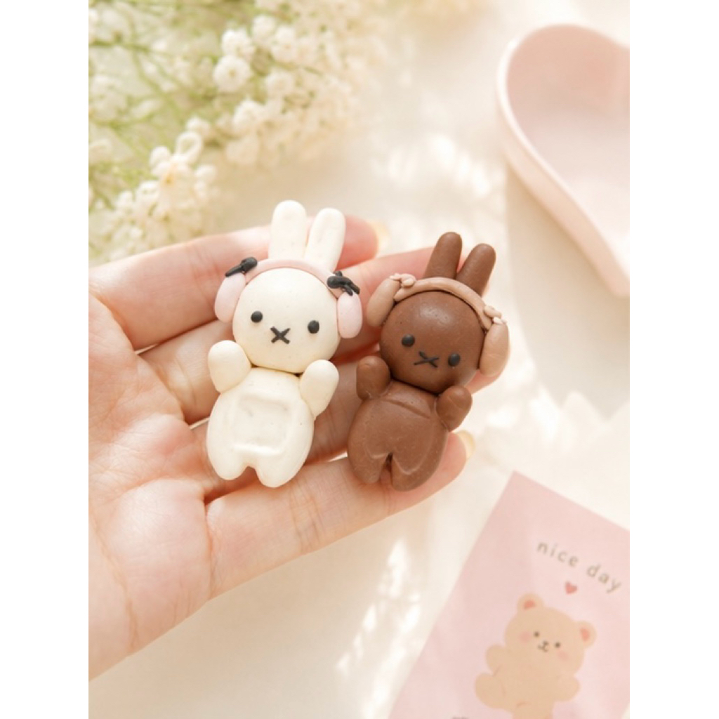 [Miffi hipper]Miffy gắn điện thoại, máy tính, gương ô tô, ipad cute