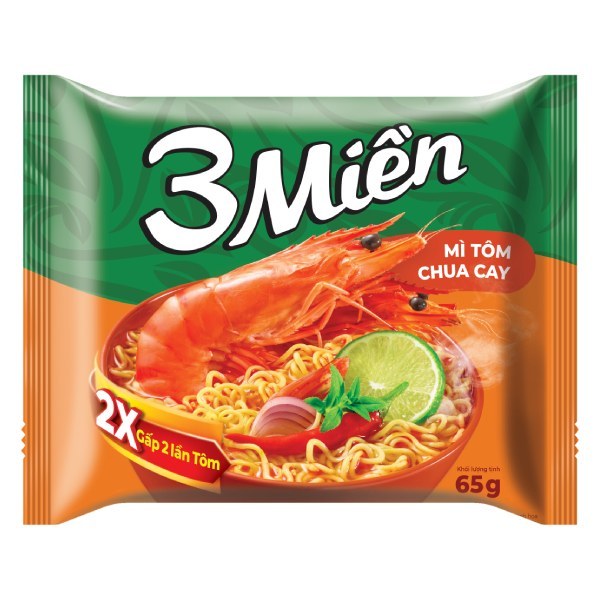 Mì 3 Miền Gold Chay Lá Đa/ Chua Cay Đặc Biệt / Bò Hầm/ Tôm Hùm/ Bò Sợi Phở/ 3 Cấp Độ/ Gà Sợi Phở/ Hà
