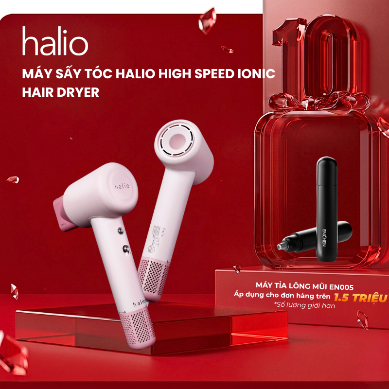 Máy Sấy Tóc Halio High Speed Ionic Hair Dryer