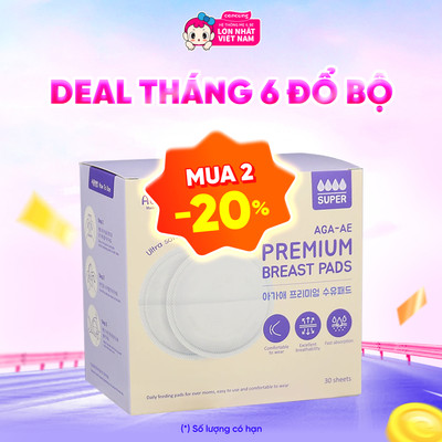 Miếng lót thấm sữa cao cấp Aga-ae