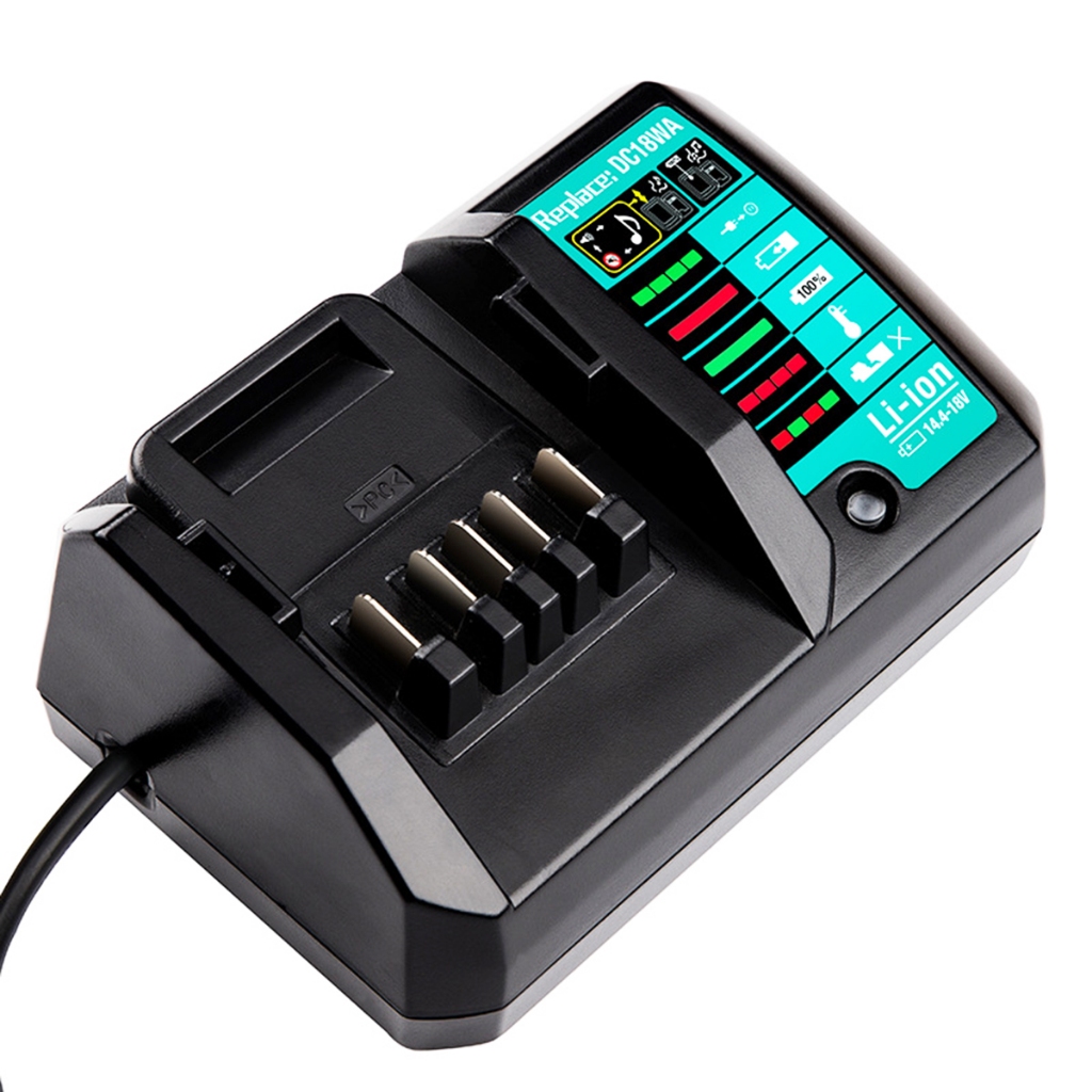 Sạc pin Makita 18V max DC18WA Li-ion nhận mạch zin