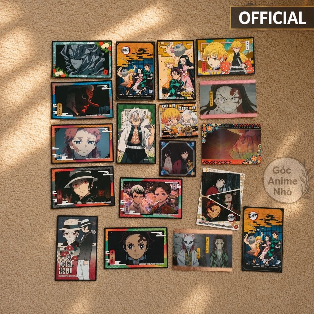 Card sticker Demon Slayer Kimetsu no Yaiba