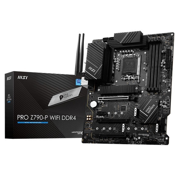 Mainboard MSI Pro Z790-P Wifi DDR4 | LGA 1700, ATX, 4 khe RAM