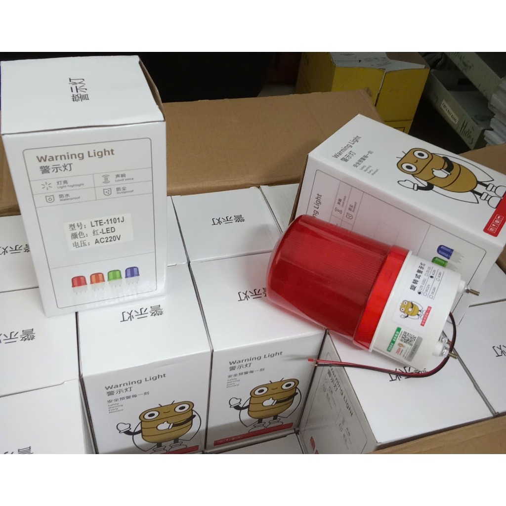 Đèn báo LTE-1101J 220V ( màu đỏ)