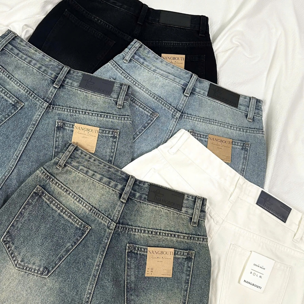 [UPDATE MÀU MỚI] Seam Culottes Jeans | Q9835 - Quần jeans dáng culottes túi bầu đường rã túi | BigBuy360 - bigbuy360.vn