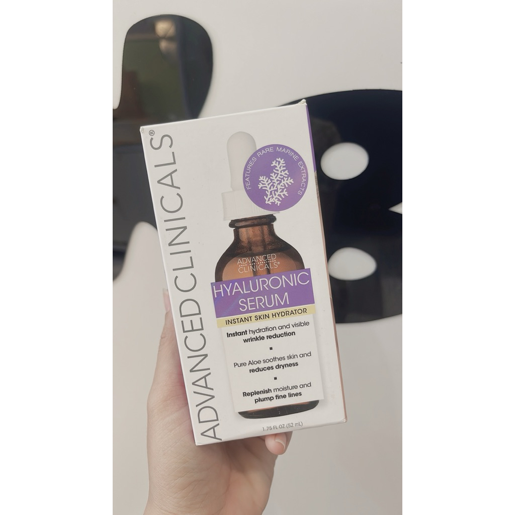 (Mỹ) Serum HA Beta_Glucan Cấp ẩm Sâu Da Tầng Advanced Clinicals mỹ 52ml