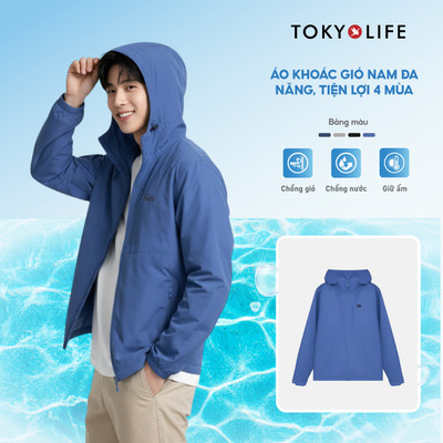 Áo khoác gió nam đa năng 4 mùa 40002352 TOKYOLIFE