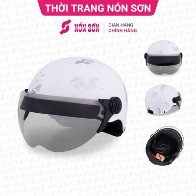 Mũ bảo hiểm có kính NÓN SƠN chính hãng BKP-TR096