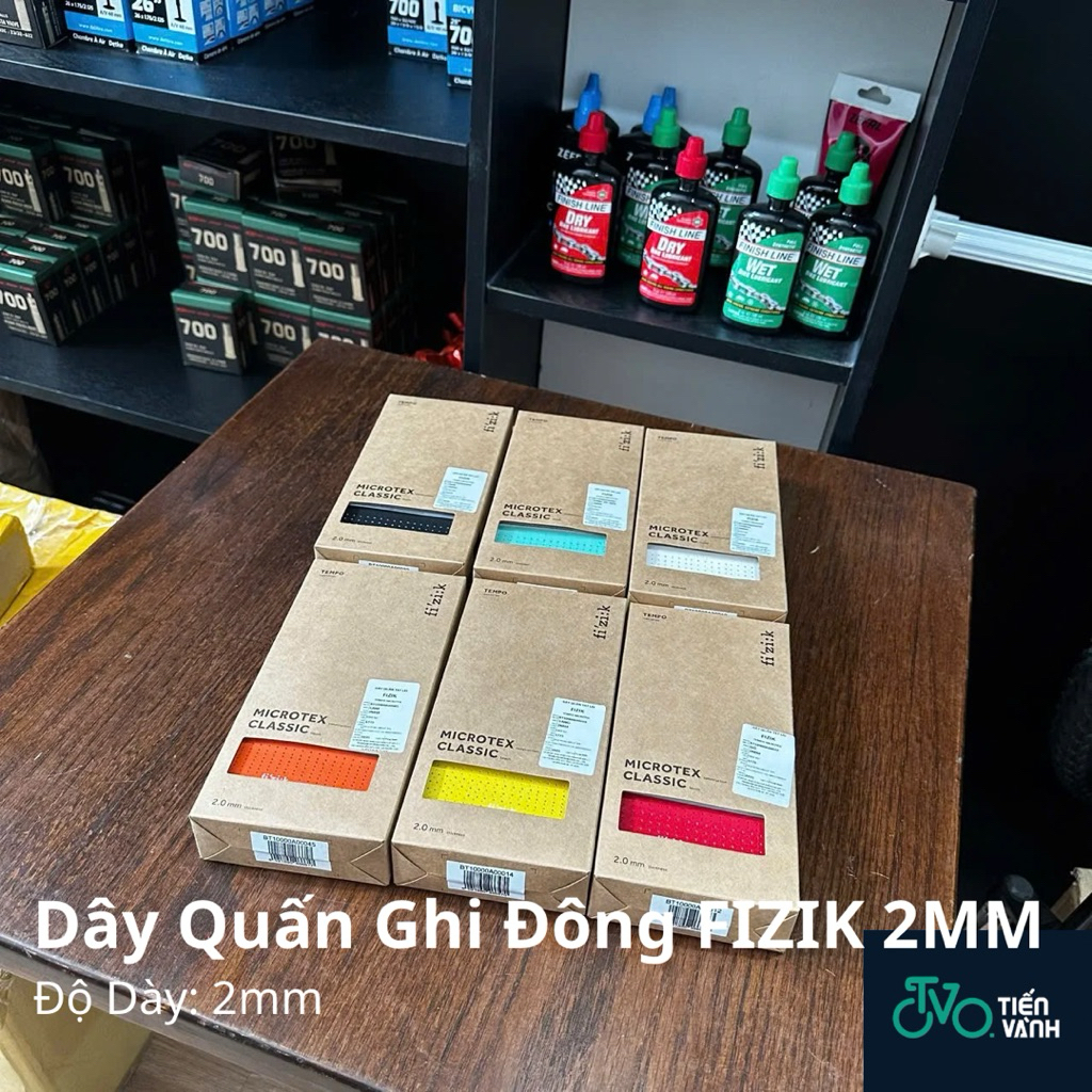 Dây quấn ghi đông xe đạp Fizik Tempo Microtex