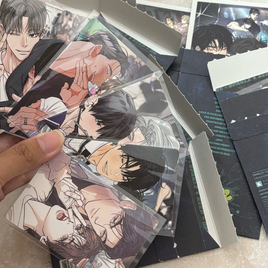 [CHÍNH HÃNG] POLA CARD COUPLE TOP BOT SPAKLZ IDOL VER LIMITED RUN RED TO RUN UNSLEEP JINX BACKLIGHT 