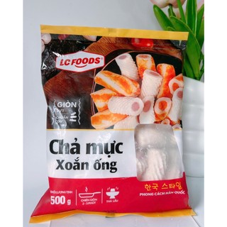 500g Chả mực soắn ống Lacusina