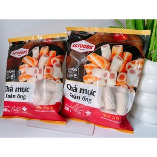 500g Chả mực soắn ống Lacusina