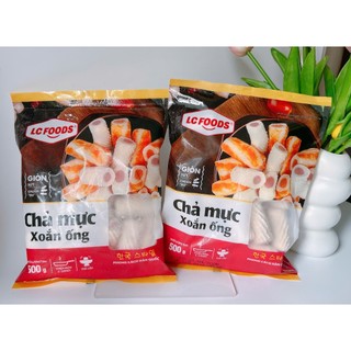 500g Chả mực soắn ống Lacusina